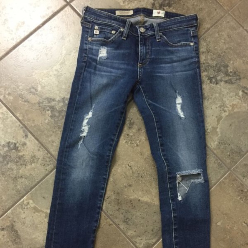 AG Jeans The Legging Ankle Super Skinny Size 24R